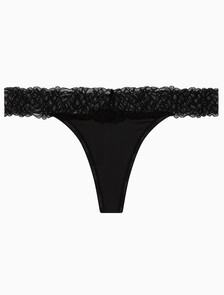 Buy 여성 플러티 리프레쉬 T팬티 in color BLACK