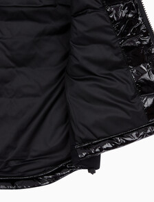 Buy 여성 슬림핏 다운 베스트 in color BLACK