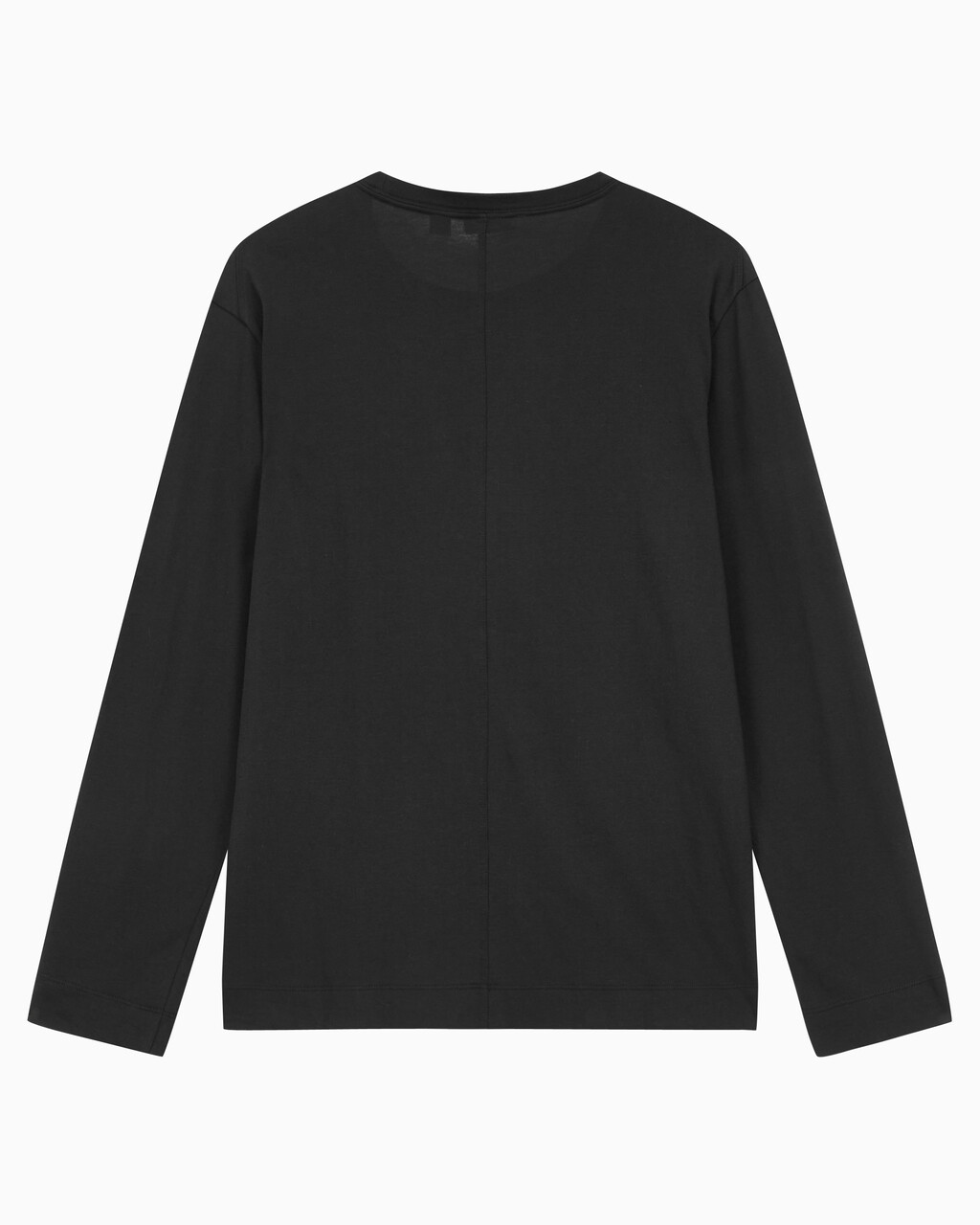 Buy 남성 레귤러핏 롱 슬리브 티셔츠 in color BLACK