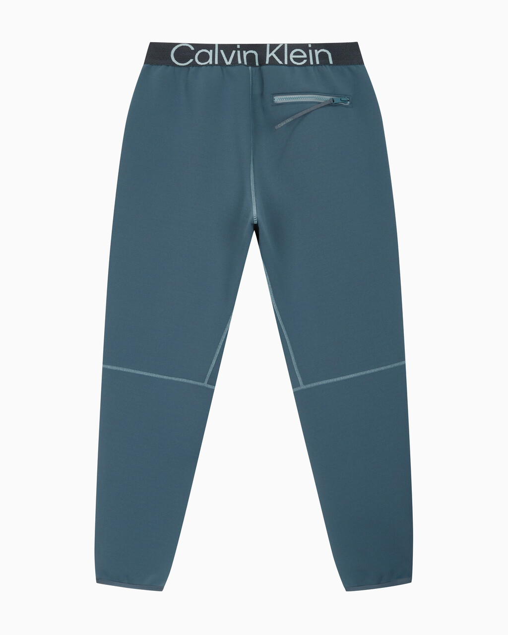 Buy 남성 레귤러핏 테이퍼드 팬츠 in color OCEAN TEAL/ BLK