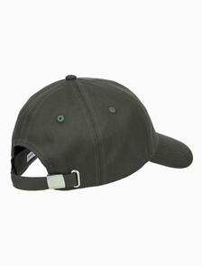 Buy 남녀공용 CKJ 모노그램 엠브로이더리 볼캡 in color CHARCOAL