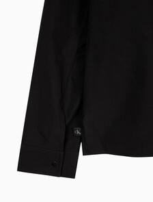 Buy 남성 집업 오버 셔츠 in color CK BLACK
