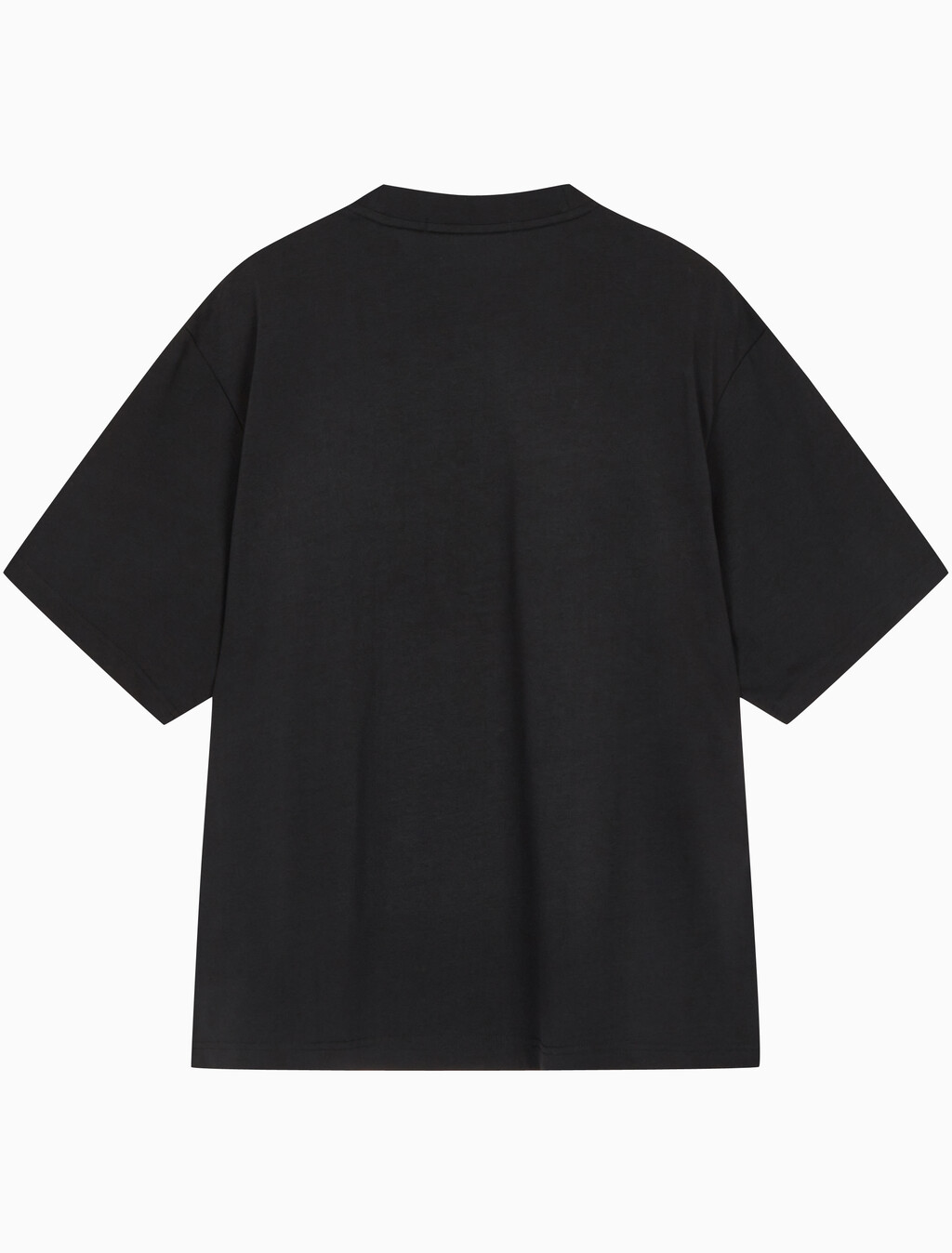 Buy 남성 릴렉스핏 스몰 로고 반팔 티셔츠 in color CK BLACK