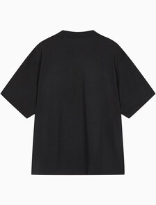 Buy 남성 릴렉스핏 스몰 로고 반팔 티셔츠 in color CK BLACK
