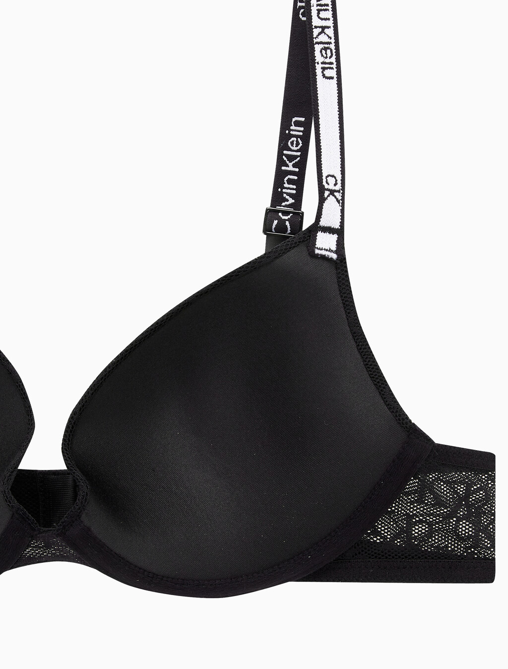Buy 여성 1996 로고 레이스 AF 푸쉬업 플런지 브라 in color BLACK