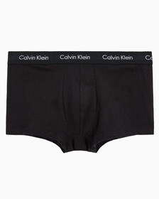 Buy 남성 코튼 스트레치 5PK  로우라이즈 트렁크 in color BLACK