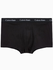 Buy 남성 코튼 스트레치 로우 라이즈 드로즈 5PK in color BLACK