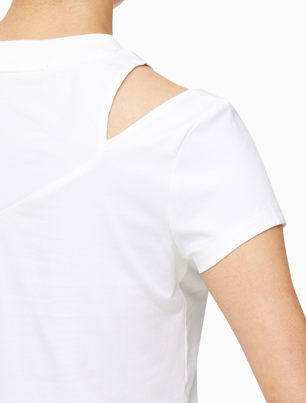 Buy 여성 메타 CK 베이비 티셔츠 in color BRIGHT WHITE