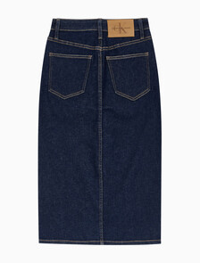 Buy 여성 펜슬 데님 스커트 in color RINSE BLUE
