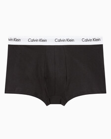 Buy 남성 코튼 스트레치 3PK 로우 라이즈 트렁크 in color BLACK W GREY HTR WB/BLACK W WHITE WB/BLA