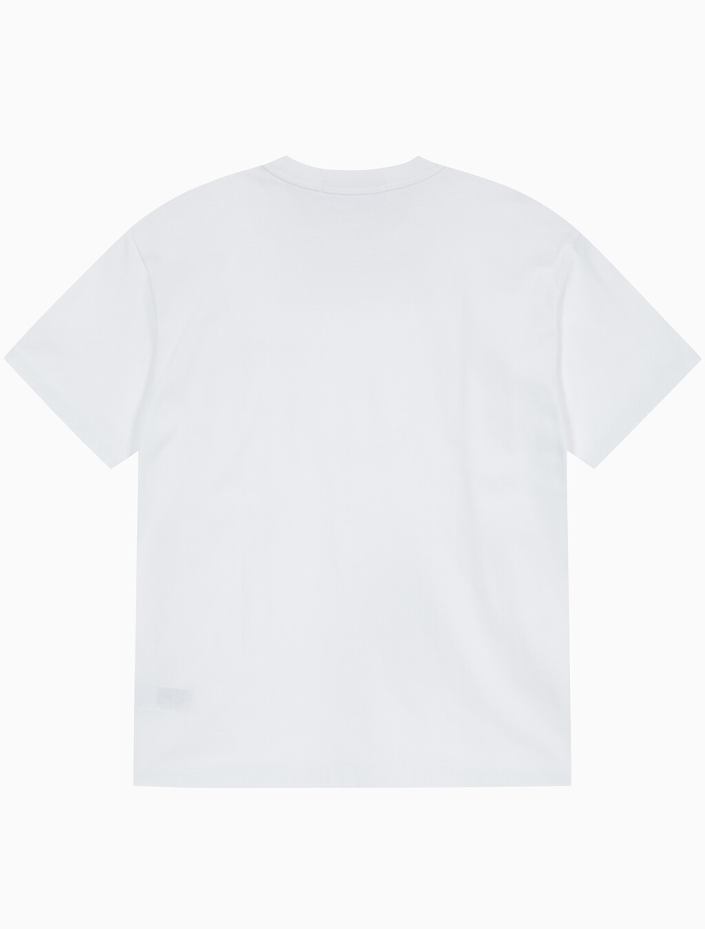 Buy 남녀공용 릴렉스핏 로고 반팔 티셔츠 in color BRIGHT WHITE