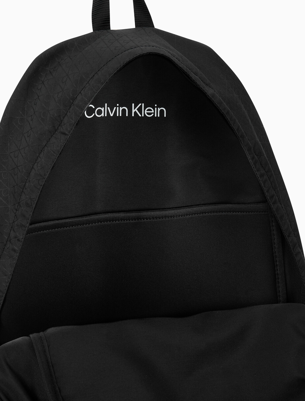 Buy 남녀공용 유틸리티 엠블럼 번지 백팩 in color BLACK