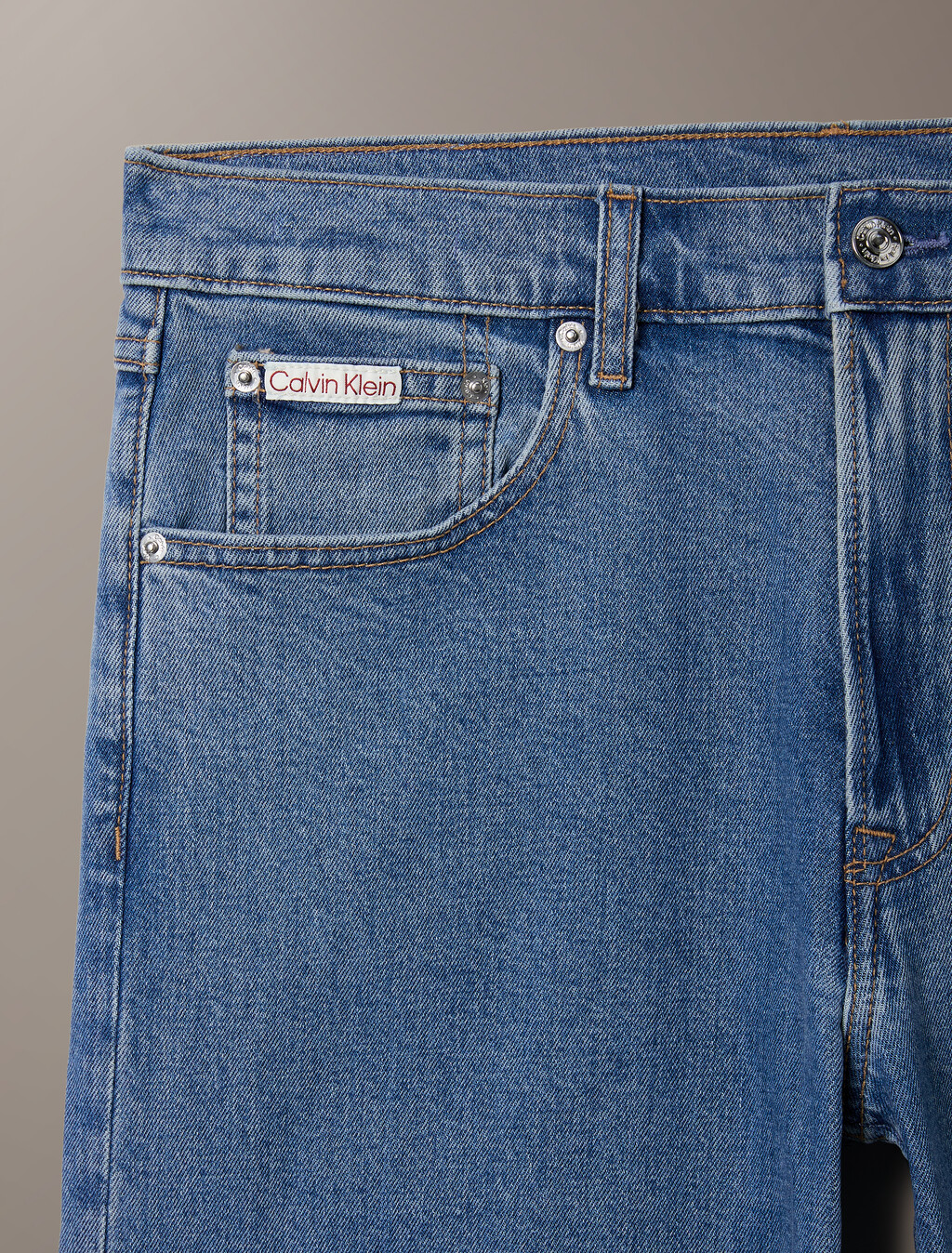 Buy 90S 스트레이트핏 진 in color Mid blue