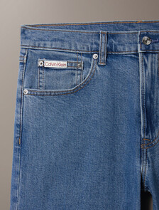 Buy 90S 스트레이트핏 진 in color Mid blue