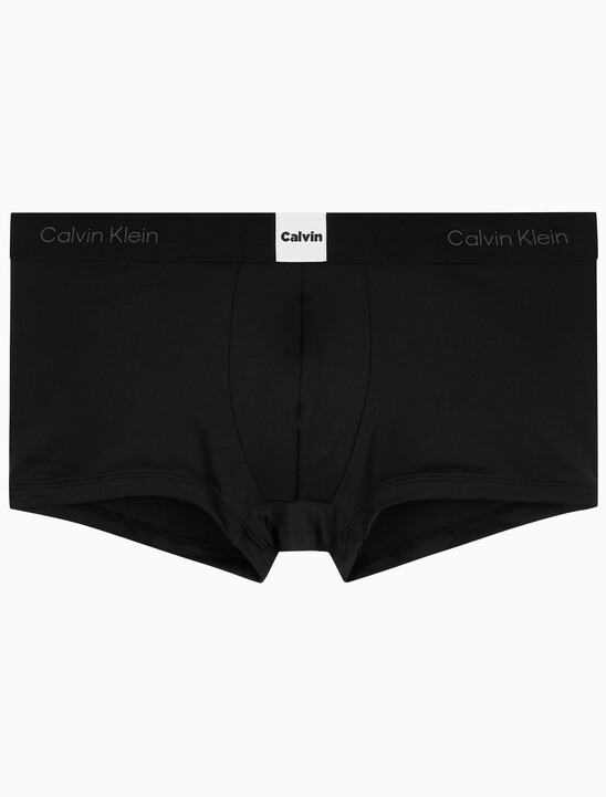 남성 모던 로고 패치 마이크로 로우 라이즈 트렁크