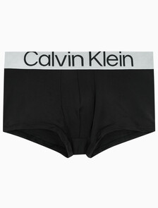 Buy 남성 CK 리컨시더드 스틸 마이크로 로우라이즈 드로즈 3PK in color BLACK