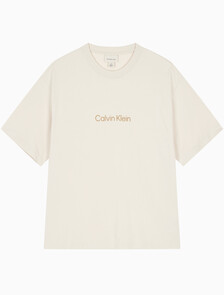 Buy 남성 릴렉스핏 헤비 코튼 크루넥 반팔 티셔츠  in color TURTLEDOVE