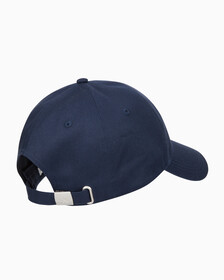 Buy 남녀공용 CKJ 모노그램 엠브로이더리 캡 in color TWILIGHT NAVY