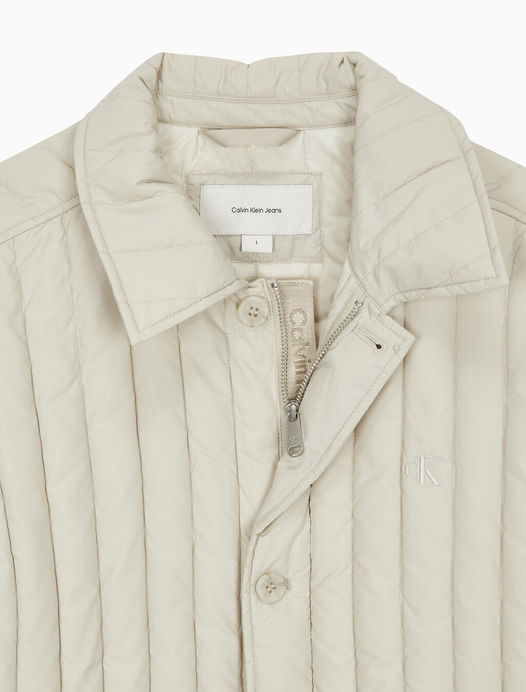 Buy 남성 울트라 라이트웨이트 패디드 자켓 in color BEIGE