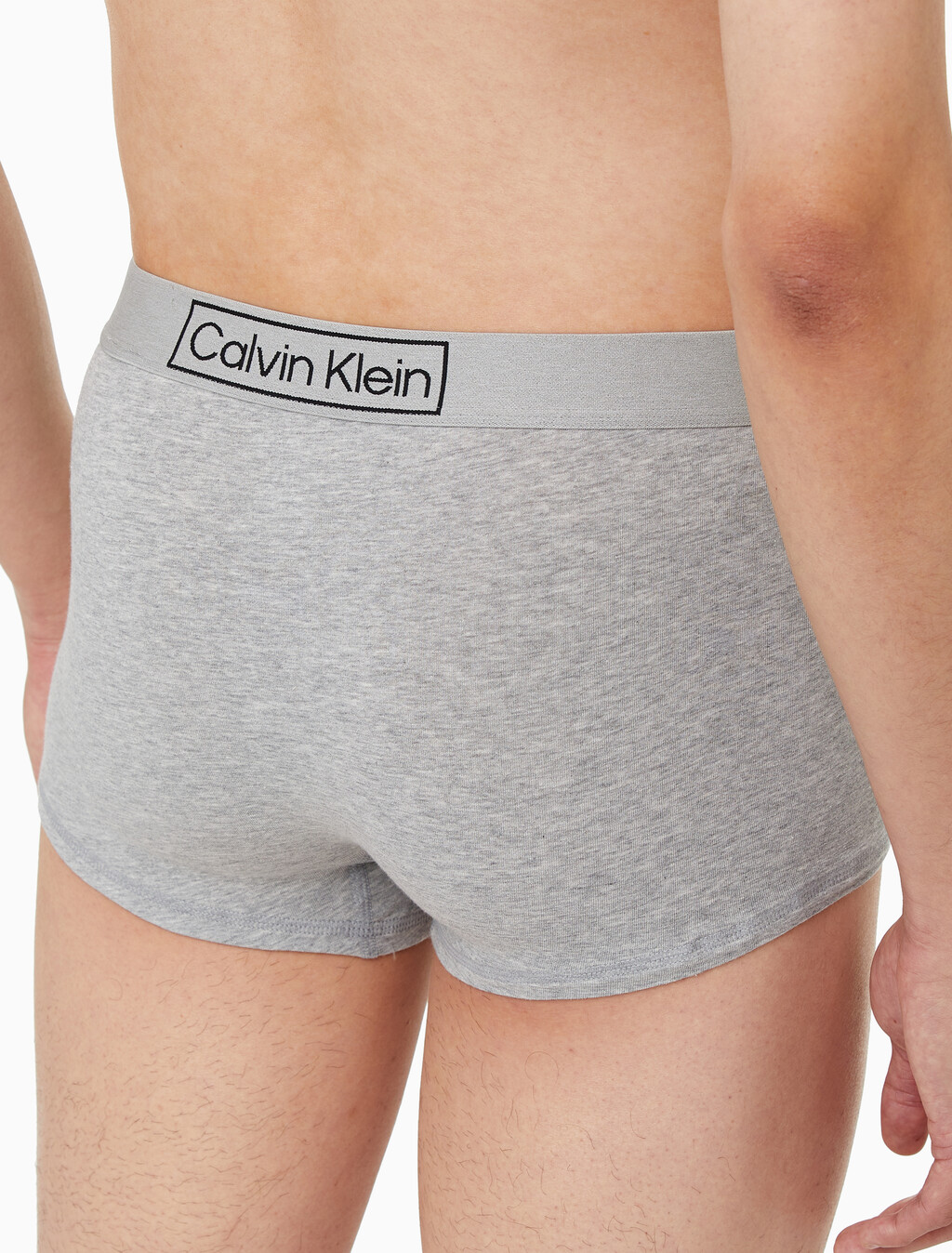 Buy 남성 CK 리이미진드 헤리티지 3PK 드로즈 in color BLACKGREY HEATHERWHITE
