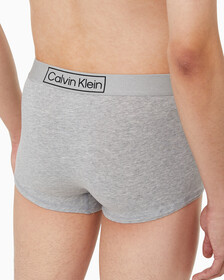 Buy 남성 CK 리이미진드 헤리티지 3PK 트렁크 in color BLACKGREY HEATHERWHITE