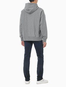 Buy 남성 프리미엄 테리 아카이브 후드 집업 in color MEDIUM GREY HEATHER