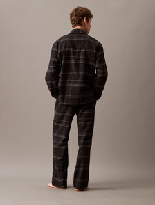 Buy 남성 플란넬 슬립 팬츠 in color BLACK PLAID