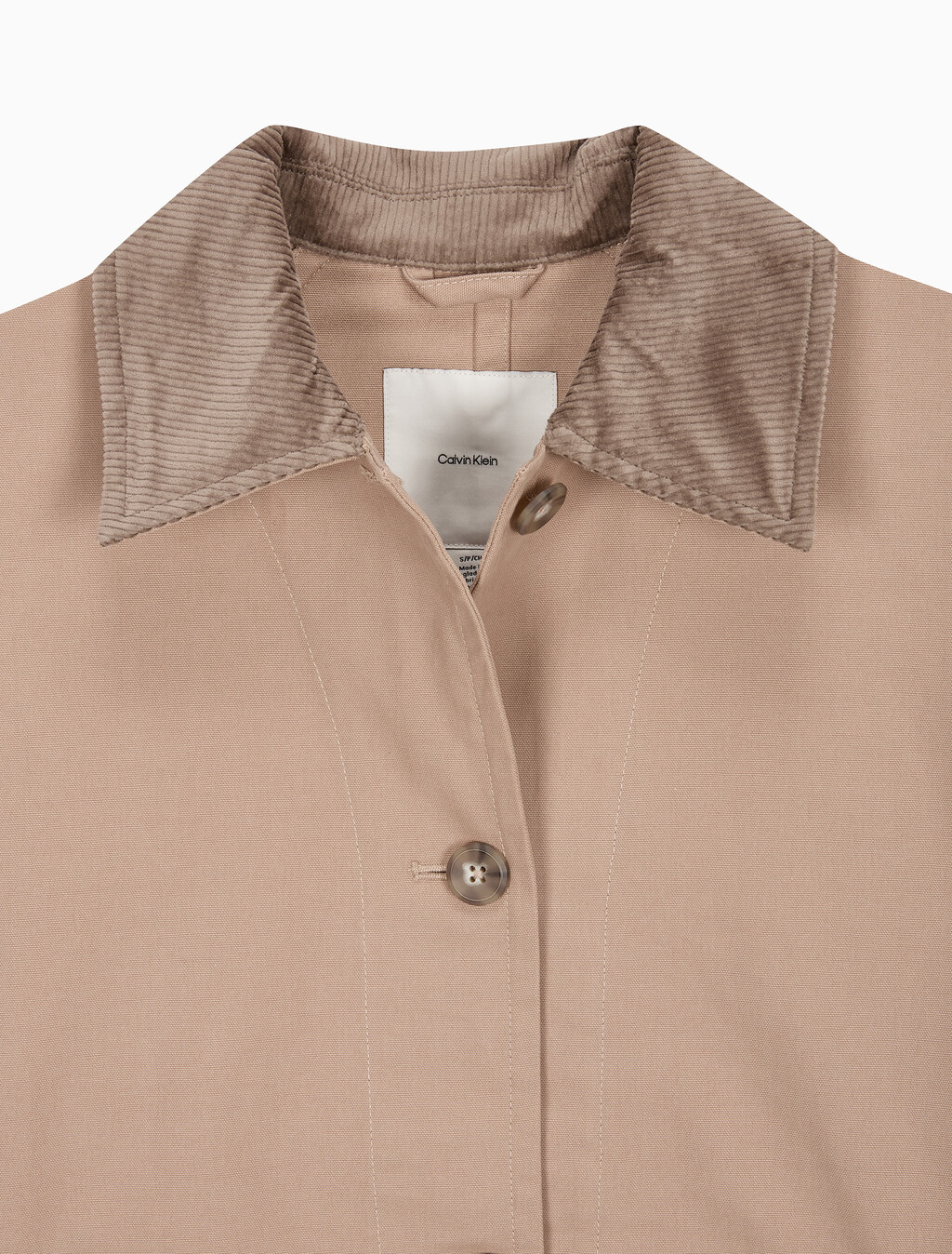 Buy 여성 코튼 맥코트 in color CAMEL