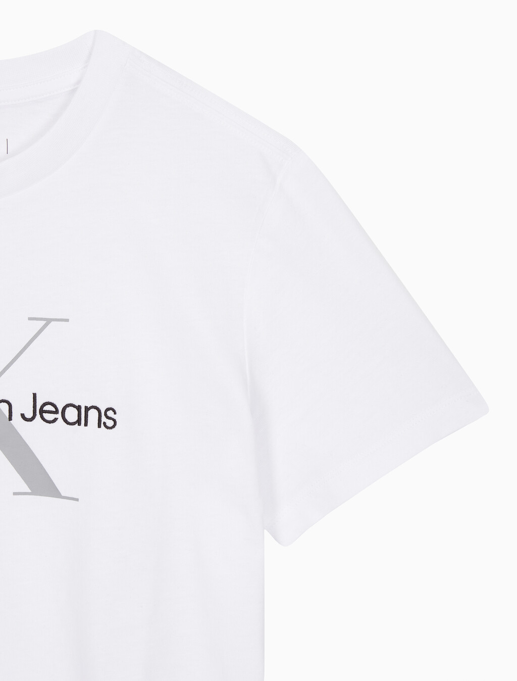 Buy 여성 히어로 모노로고 크루넥 반팔 티셔츠 in color BRILLIANT WHITE