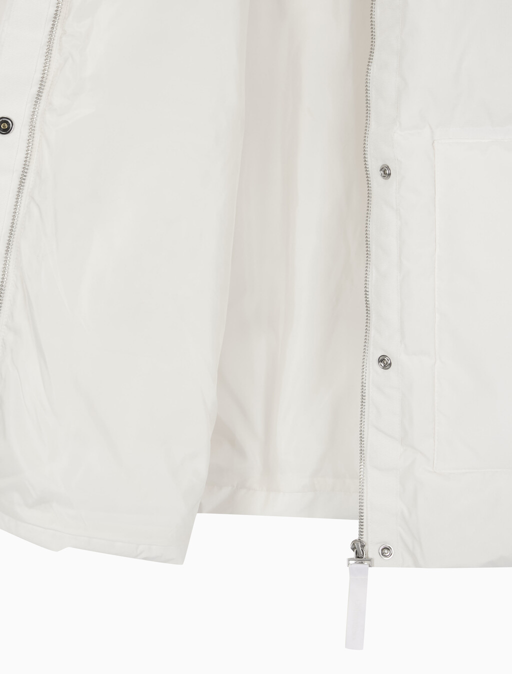 Buy 여성 숏 렝스 스탠드 카라 푸퍼 in color Ivory