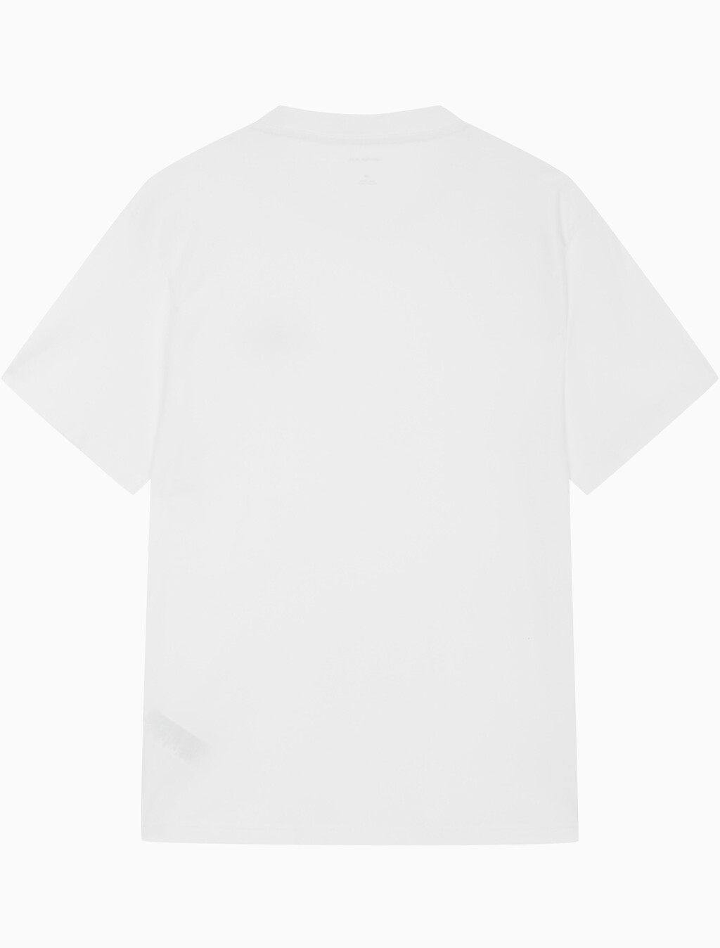 Buy 남성 레귤러핏 모노그램 로고 반팔 티셔츠 in color BRILLIANT WHITE
