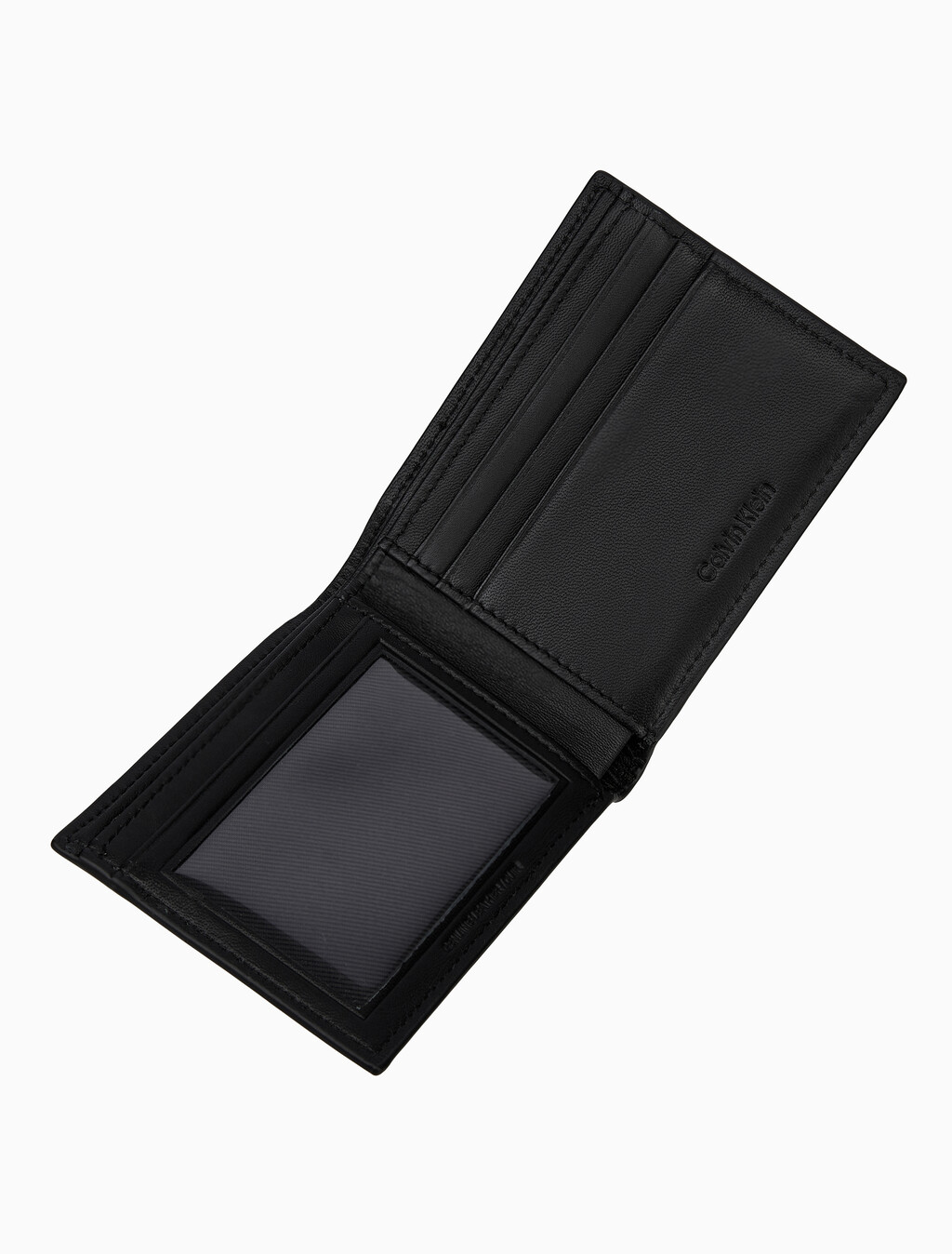Buy 남성 CKJ 인셋 빌폴드 지갑 in color BLACK