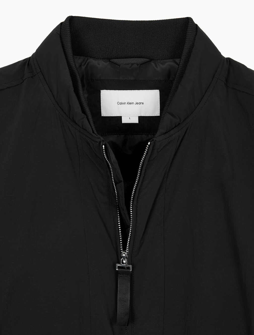 Buy 남성 릴렉스핏 패디드 기능성 봄버 자켓 in color CK BLACK