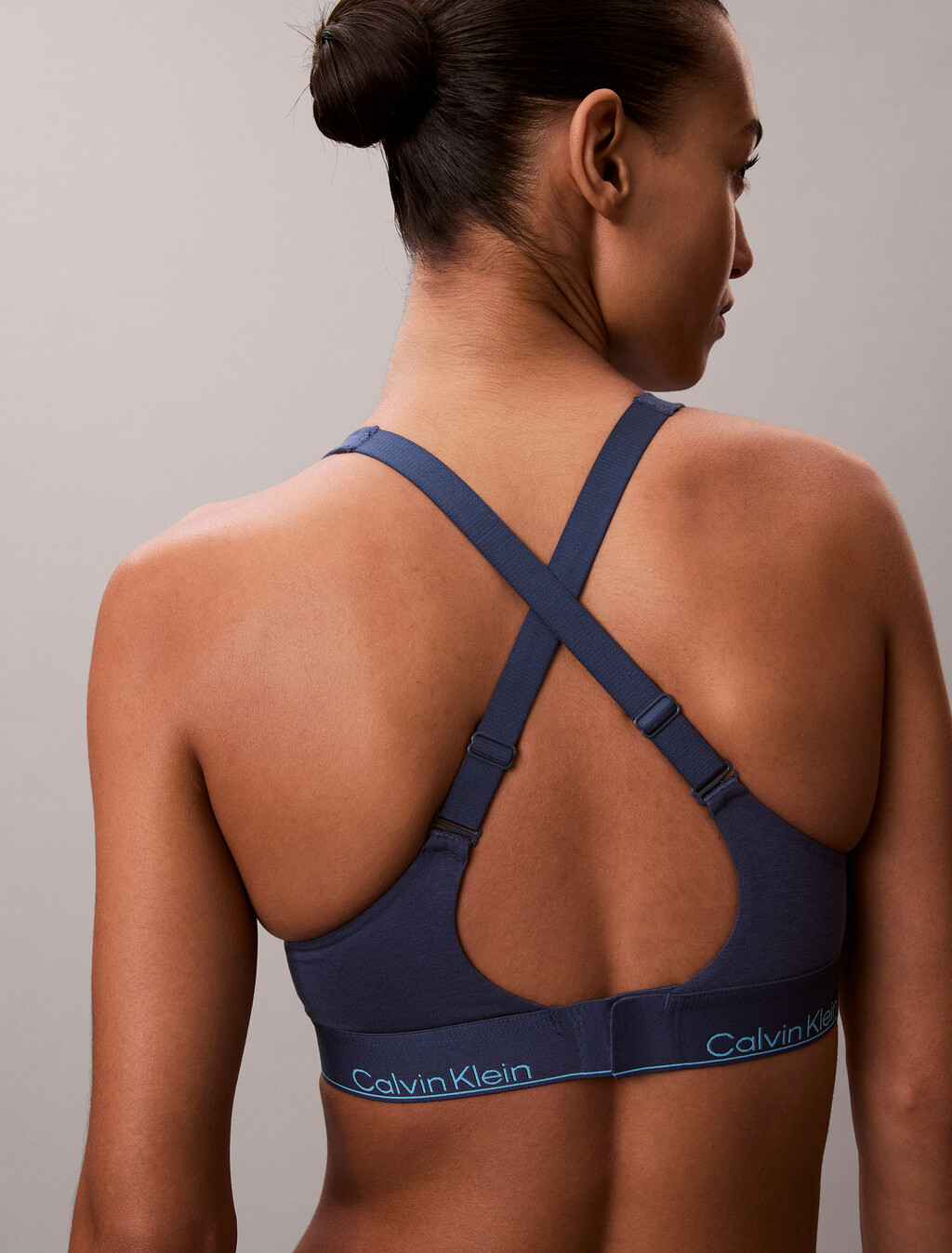 Buy 여성 아이콘 코튼 모달 리프트 브라렛 in color Dark Blue