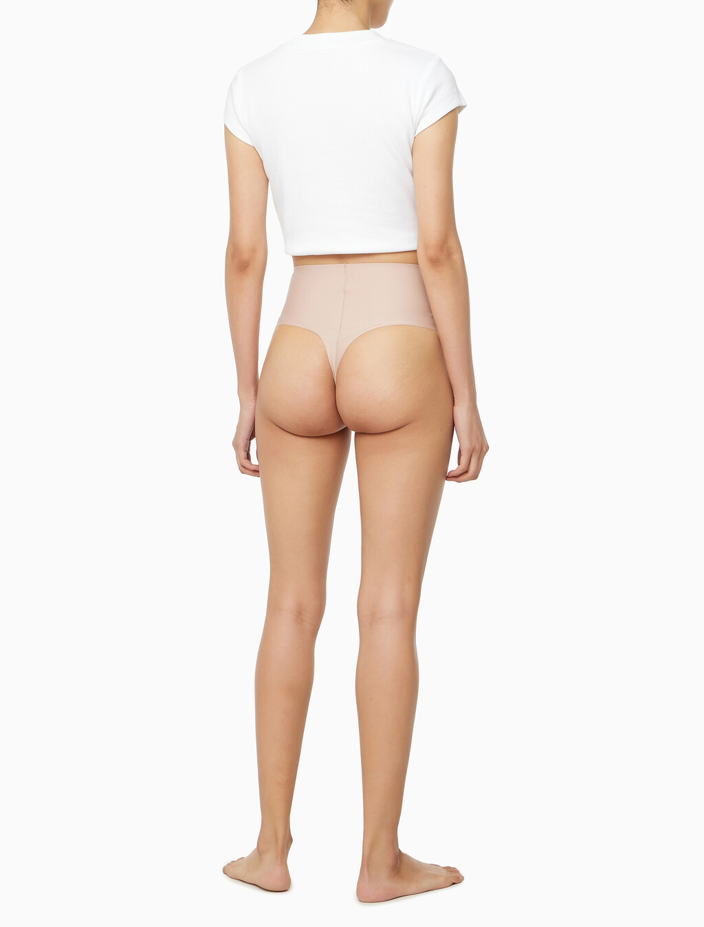 Buy 여성 세컨 스킨 스무싱 T팬티 in color CEDAR