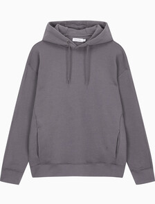 Buy 남성 테리 후디 in color CHARCOAL