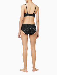 Buy 여성 아이콘 코튼 모달 AF 힙스터 in color DIAMOND LOGO PRINT_BLACK