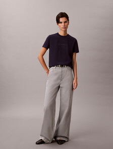 Buy 여성 쿨링 저지 릴렉스드 티 in color Evening Blue