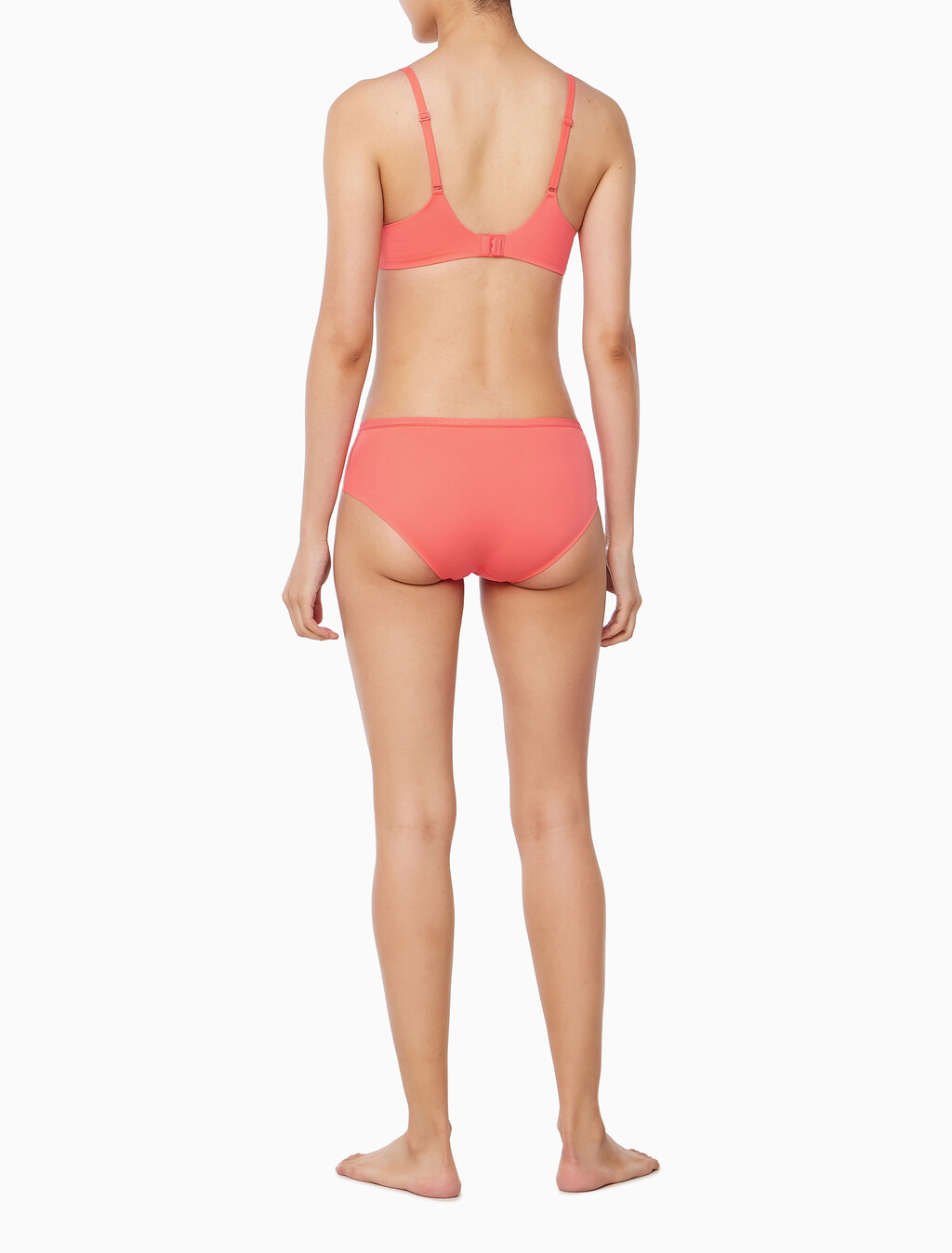 Buy 여성 퍼펙틀리 핏 AF 와이어프리 티셔츠 브라 in color CORAL