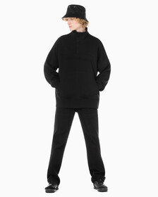 Buy 남성 90'S 스트레이트핏 워크웨어 블랙 데님 in color WASHED BLACK LOGO LACE