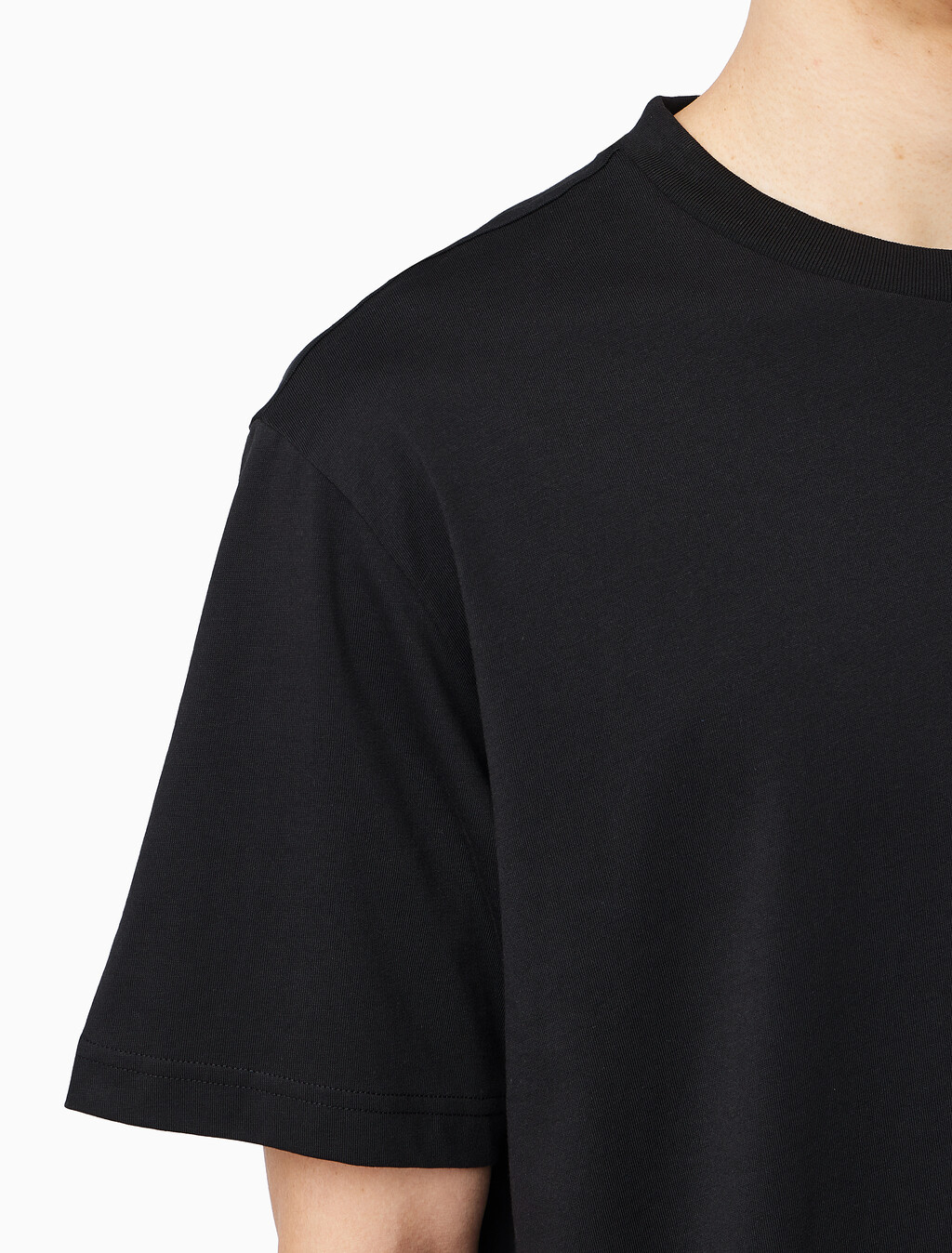 Buy 2PACK 모노그램 로고 반팔 티셔츠 in color Black / White