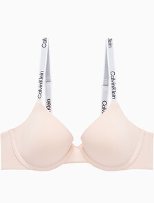 Buy 여성 테일러드 로고 AF 퍼펙트 커버리지 컨투어 브라 in color LIGHT PINK
