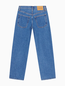 Buy 여성 90's 루즈핏 블루 데님 in color BLUE