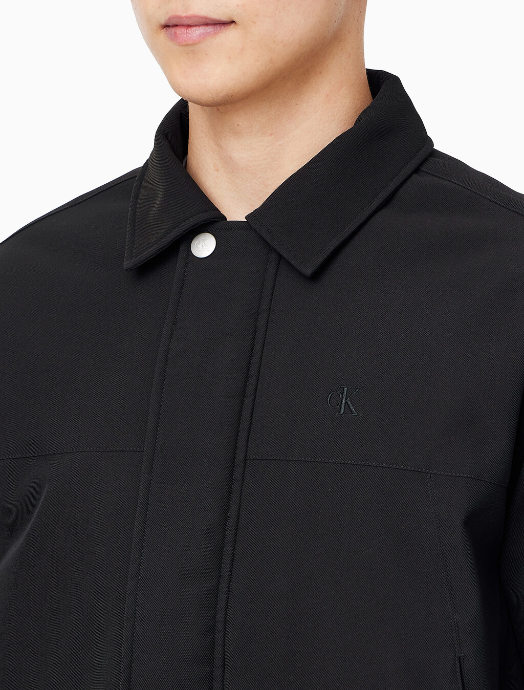Buy 남성 블루종 패딩 자켓 in color CK BLACK