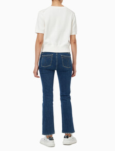 Buy 여성 청키 코튼 그래픽 풀오버 in color ANCIENT WHITE