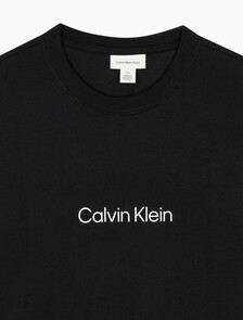 Buy 남성 릴렉스핏 헤비 코튼 크루넥 반팔 티셔츠  in color BLACK