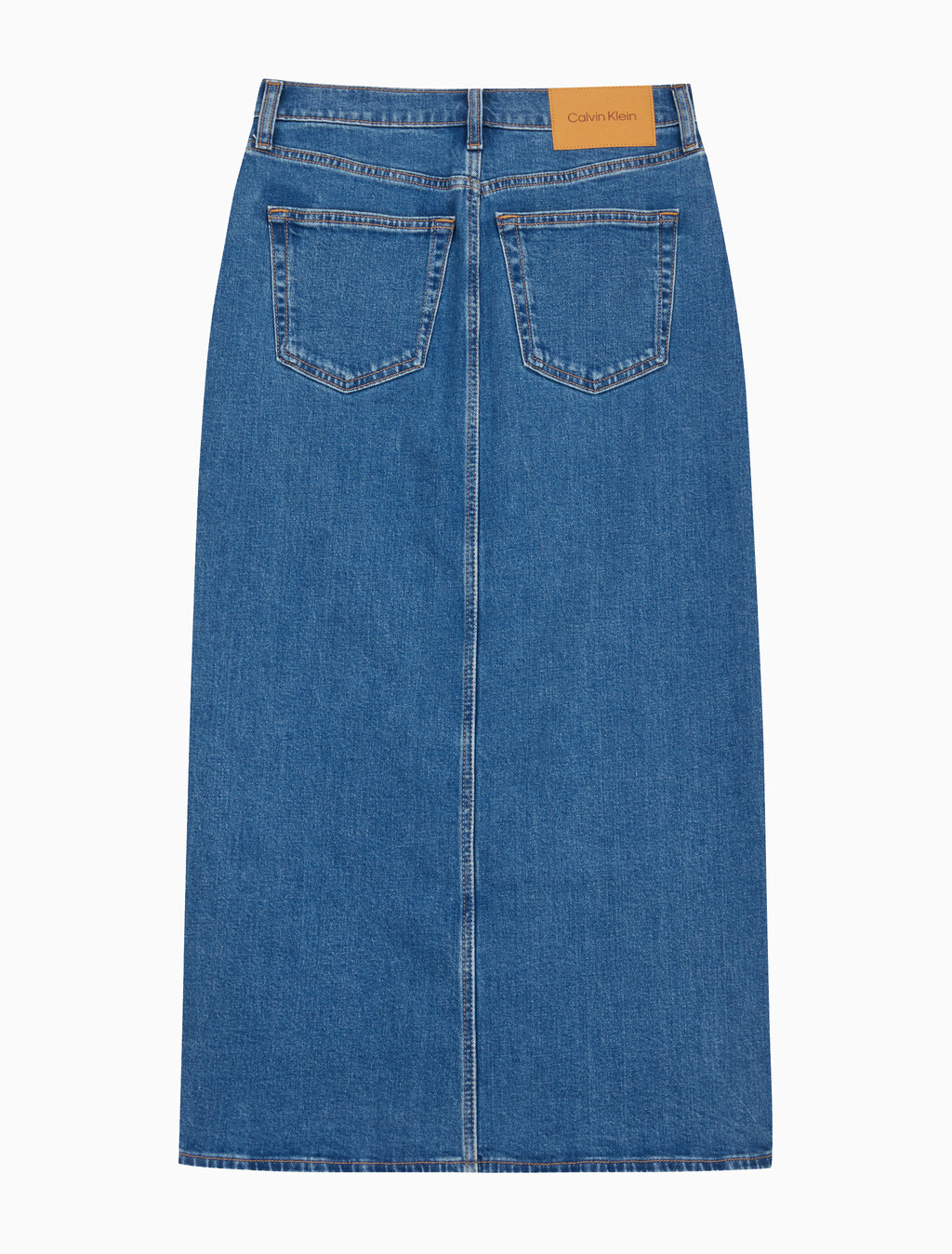 Buy 여성 데님 맥시 스커트 in color BLUE