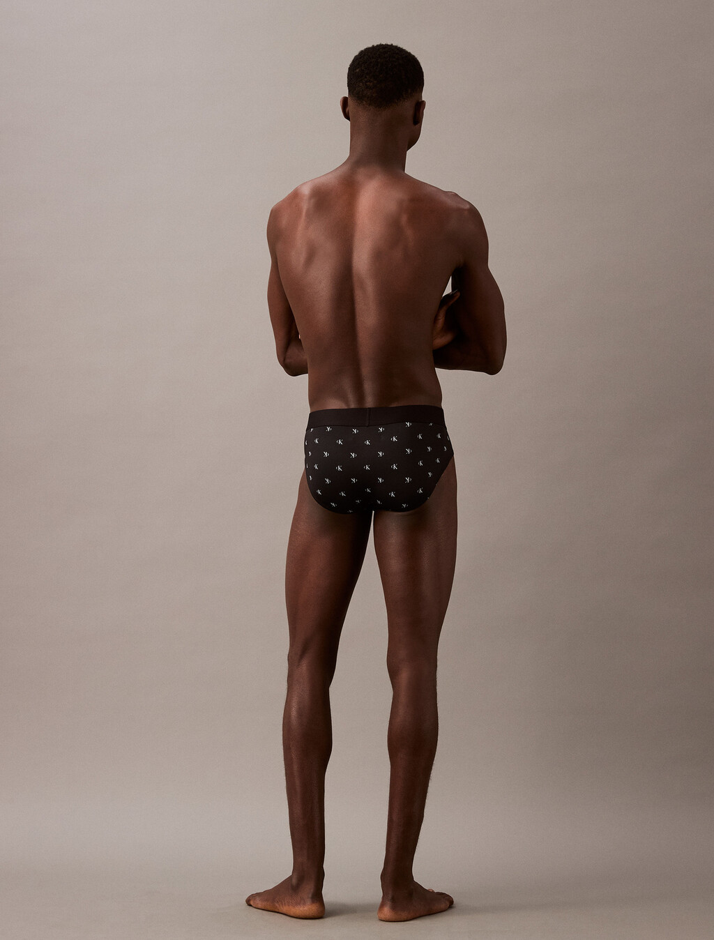 Buy 남성 CK 1996 마이크로 싱글 힙브리프 in color DIAMOND LOGO PRINT_BLACK