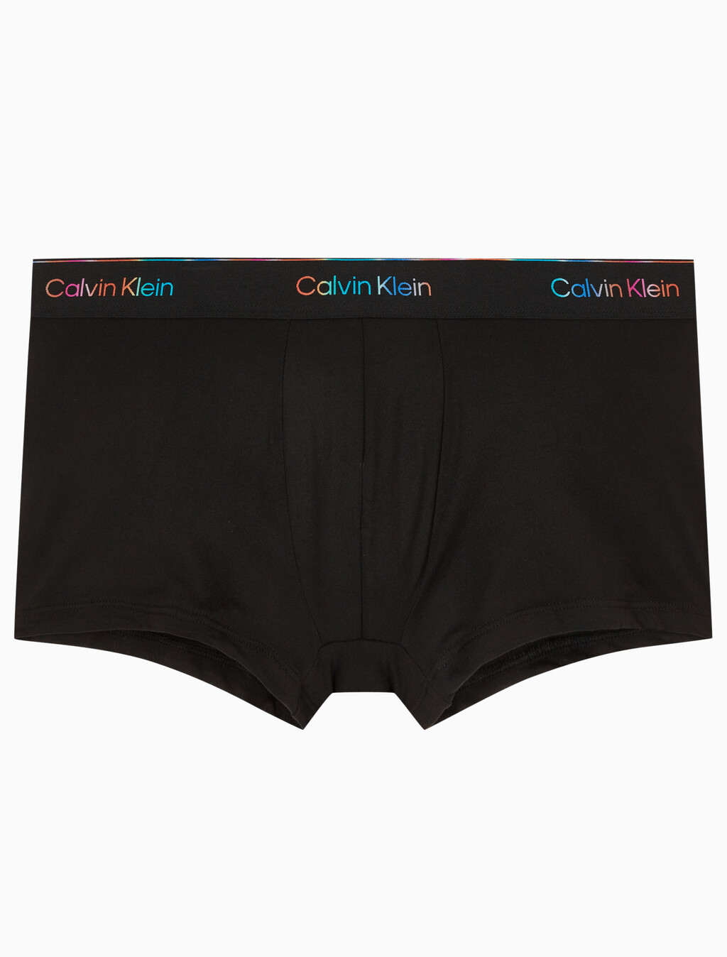 Buy 남성 마이크로파이버 스트레치 프라이드 로우 라이즈 트렁크 in color BLACK