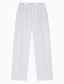 Buy 남성 코튼 코플린 팬츠 in color STEADY STRIPE GRISAILLE